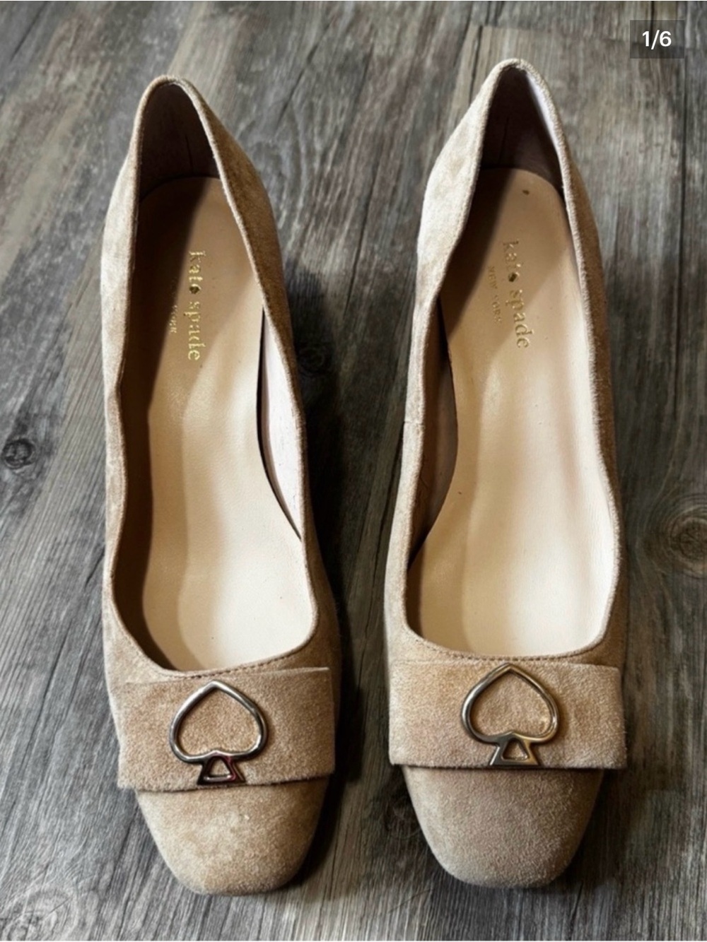 Kate Spade New York Diora Suede Pumps Size 8.5